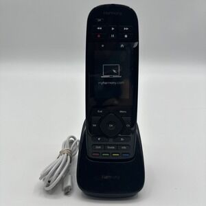 Logitech Harmony Ultimate One N-R0006 Remote and Charging Station UNTESTED AS IS